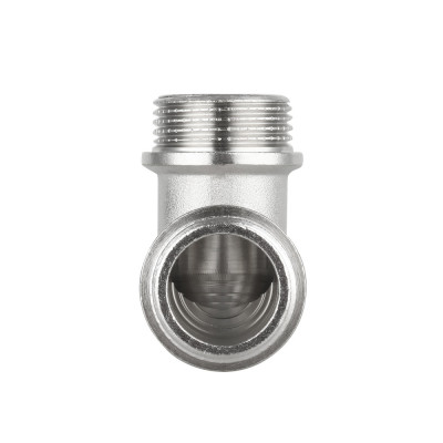 Фитинг резьбовой латунный угольник НАР 3/4" Thermo Alliance SF37320