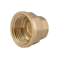 Фитинг резьбовой латунный муфта ВН 1/2"x1" Thermo Alliance SD4051525