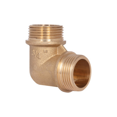 Фитинг резьбовой латунный угольник НАР 3/4" Thermo Alliance SD41920 Фитинг резьбовой латунный угольник НАР 3/4" Thermo Alliance SD41920