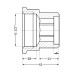 Фитинг резьбовой латунный удлинитель латунный ВН-НАР 1/2"x30 мм Thermo Alliance SD4221530 Фитинг резьбовой латунный удлинитель латунный ВН-НАР 1/2"x30 мм Thermo Alliance SD4221530