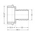 Фитинг резьбовой латунный штуцер НАР 1/2"x12 мм Thermo Alliance SD4271512 Фитинг резьбовой латунный штуцер НАР 1/2"x12 мм Thermo Alliance SD4271512