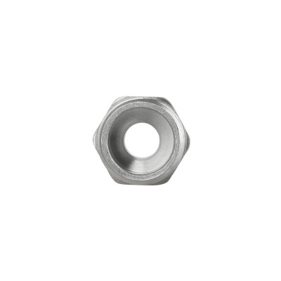 Фітинг різьбовий латунний ніпель редукційний НАР 1/2"x3/8" Thermo Alliance SF359159