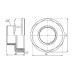 Фитинг резьбовой латунный переходник ВН-НАР 2"x1 1/4" Thermo Alliance SF3605032 Фитинг резьбовой латунный переходник ВН-НАР 2"x1 1/4" Thermo Alliance SF3605032
