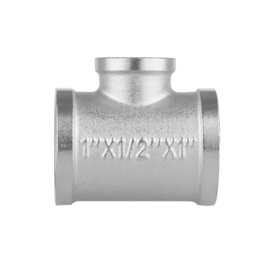 Фітинг різьбовий латунний трійник редукційний ВН 1"x1/2"x1" Thermo Alliance SF362251525 Фітинг різьбовий латунний трійник редукційний ВН 1"x1/2"x1" Thermo Alliance SF362251525