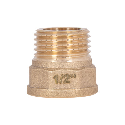 Фитинг резьбовой латунный переходник ВН-НАР 1/2" Thermo Alliance SD4091515Р Фитинг резьбовой латунный переходник ВН-НАР 1/2" Thermo Alliance SD4091515Р