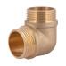 Фитинг резьбовой латунный угольник НАР 1" Thermo Alliance SD41925