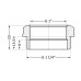Фитинг резьбовой латунный футорка ВН-НАР 1 1/4"x1" Thermo Alliance SD4233225