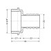 Фитинг резьбовой латунный штуцер НАР 3/4"x25 мм Thermo Alliance SD4272025 Фитинг резьбовой латунный штуцер НАР 3/4"x25 мм Thermo Alliance SD4272025