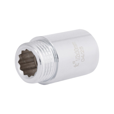 Фитинг резьбовой латунный удлинитель ВН-НАР 1/2"x30 мм Thermo Alliance SD1301530