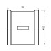 Фитинг резьбовой латунный муфта ВН 1 1/4" Thermo Alliance SF35632 Фитинг резьбовой латунный муфта ВН 1 1/4" Thermo Alliance SF35632