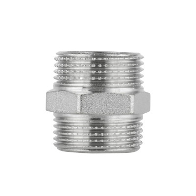 Фитинг резьбовой латунный ниппель НАР 3/4" Thermo Alliance SF35820