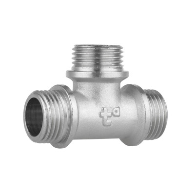 Фітинг різьбовий латунний трійник НАР 1/2" Thermo Alliance SF36715