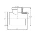Фітинг різьбовий трійник латунний редукційний ВН 1"x3/4"x1" Thermo Alliance SF362252025 Фітинг різьбовий трійник латунний редукційний ВН 1"x3/4"x1" Thermo Alliance SF362252025
