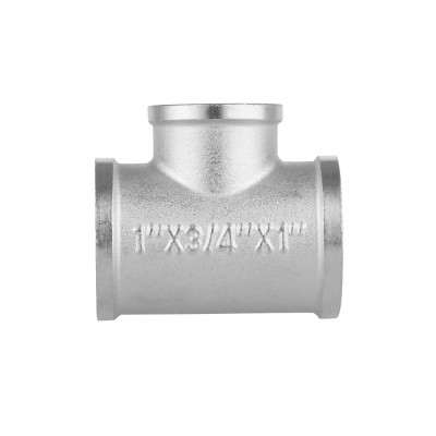 Фітинг різьбовий трійник латунний редукційний ВН 1"x3/4"x1" Thermo Alliance SF362252025 Фітинг різьбовий трійник латунний редукційний ВН 1"x3/4"x1" Thermo Alliance SF362252025