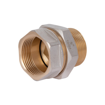 Фитинг резьбовой латунный сгон "американка" ВН-НАР 1 1/2" Thermo Alliance SD190W40 Фитинг резьбовой латунный сгон "американка" ВН-НАР 1 1/2" Thermo Alliance SD190W40