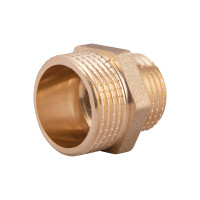 Фітинг різьбовий латунний ніпель НАР 1/2"x3/4" Thermo Alliance SD4081520 Фітинг різьбовий латунний ніпель НАР 1/2"x3/4" Thermo Alliance SD4081520