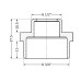 Фитинг резьбовой латунный ниппель НАР 1/2"x3/4" Thermo Alliance SD4081520