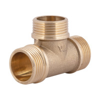 Фитинг резьбовой латунный тройник НАР 3/4" Thermo Alliance SD41220 Фитинг резьбовой латунный тройник НАР 3/4" Thermo Alliance SD41220