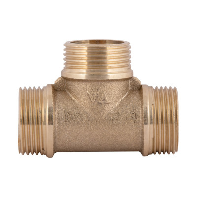 Фитинг резьбовой латунный тройник НАР 3/4" Thermo Alliance SD41220 Фитинг резьбовой латунный тройник НАР 3/4" Thermo Alliance SD41220
