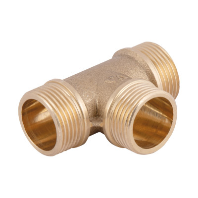 Фитинг резьбовой латунный тройник НАР 3/4" Thermo Alliance SD41220 Фитинг резьбовой латунный тройник НАР 3/4" Thermo Alliance SD41220