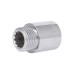 Фитинг резьбовой латунный удлинитель ВН-НАР 1/2"x25 мм Thermo Alliance TAF1301525