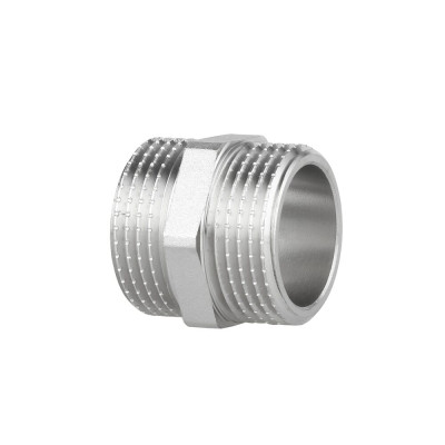 Фитинг резьбовой латунный ниппель НАР 1" Thermo Alliance SF35825