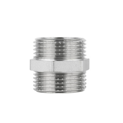 Фитинг резьбовой латунный ниппель НАР 1" Thermo Alliance SF35825