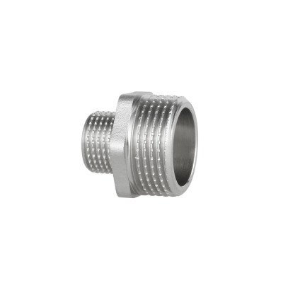 Фитинг резьбовой латунный ниппель редукционный НАР 1"x1/2" Thermo Alliance SF3592515