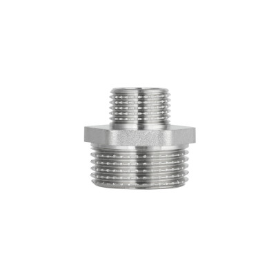 Фитинг резьбовой латунный ниппель редукционный НАР 1"x1/2" Thermo Alliance SF3592515