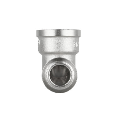 Фитинг резьбовой латунный угольник редукционный ВН-НАР 3/4"x1/2" Thermo Alliance SF3702015 Фитинг резьбовой латунный угольник редукционный ВН-НАР 3/4"x1/2" Thermo Alliance SF3702015