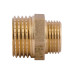 Фітинг різьбовий латунний ніпель НАР 1/2"x3/8" Thermo Alliance SD408159
