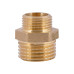 Фітинг різьбовий латунний ніпель НАР 1/2"x3/8" Thermo Alliance SD408159