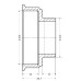 Фитинг резьбовой латунный переходник ВН-НАР 3/4"x1/2" Thermo Alliance SD4091520L6
