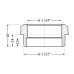 Фітинг різьбовий латунний футорка ВН-НАР 1 1/2"x1 1/4" Thermo Alliance SD4234032 Фітинг різьбовий латунний футорка ВН-НАР 1 1/2"x1 1/4" Thermo Alliance SD4234032