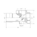 Фитинг резьбовой латунный пятерник ВН-НАР 1"x1"x1"x1/4"x1/4" Thermo Alliance SD42525252566