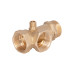 Фитинг резьбовой латунный пятерник ВН-НАР 1"x1"x1"x1/4"x1/4" Thermo Alliance SD42525252566