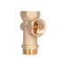 Фитинг резьбовой латунный пятерник ВН-НАР 1"x1"x1"x1/4"x1/4" Thermo Alliance SD42525252566