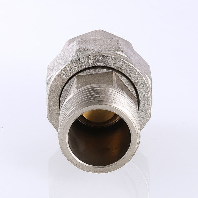 Фітинг різьбовий Valtec згін відсікач роз'ємний ВН-НАР 3/4" VT.538.N.05 Фітинг різьбовий Valtec згін відсікач роз'ємний ВН-НАР 3/4" VT.538.N.05