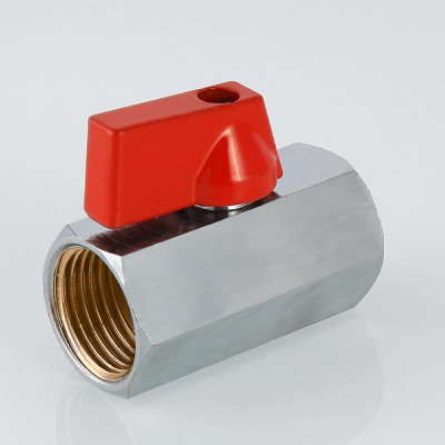 Кран кульовий Valtec ВН 1/2" Base Mini VT.330.N.04 Кран кульовий Valtec ВН 1/2" Base Mini VT.330.N.04