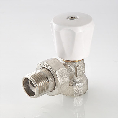 Клапан радиаторный Valtec ручной угловой облегченный ВН-НАР 1/2" VT.007.LN.04 Клапан радиаторный Valtec ручной угловой облегченный ВН-НАР 1/2" VT.007.LN.04