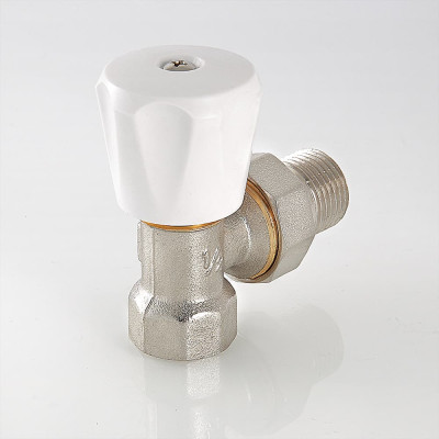 Клапан радиаторный Valtec ручной угловой облегченный ВН-НАР 1/2" VT.007.LN.04 Клапан радиаторный Valtec ручной угловой облегченный ВН-НАР 1/2" VT.007.LN.04