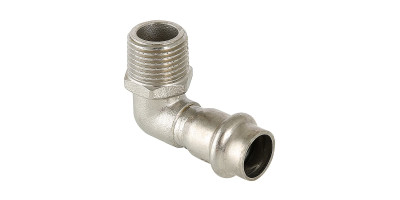 Прес-фітинг Valtec з нержавіючої сталі-кутник НАР 28х3/4" VTi.953.I.002805 Прес-фітинг Valtec з нержавіючої сталі-кутник НАР 28х3/4" VTi.953.I.002805