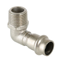 Пресс-фитинг Valtec из нержавеющей стали-угольник НАР 35х1" VTi.953.I.003506