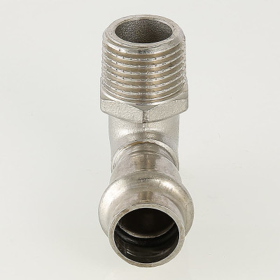 Пресс-фитинг Valtec из нержавеющей стали-угольник НАР 35х1" VTi.953.I.003506