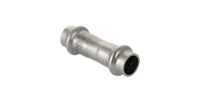 Прес-фітинг Valtec з нержавіючої сталі-муфта 42х42мм VTi.903.I.004242