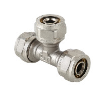 Фітинг обжимний Valtec трійник 32x26x32мм VTm.331.N.322632 Фітинг обжимний Valtec трійник 32x26x32мм VTm.331.N.322632