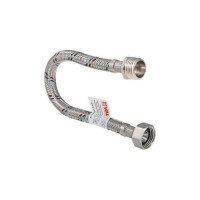 Подводка гибкая Valtec для воды 120см ВН-НАР 1/2" гайка-штуцер VTf.002.IS.04040120