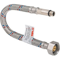 Гнучка підводка Valtec для змішувачів 40см ВН-НАР 1/2", М10х35 гайка-штуцер VTf.004.IS.0435040