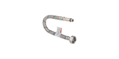 Гнучка підводка Valtec для змішувачів 80см ВН-НАР 1/2", М10х18 гайка-штуцер VTf.003.IS.0418080 Гнучка підводка Valtec для змішувачів 80см ВН-НАР 1/2", М10х18 гайка-штуцер VTf.003.IS.0418080