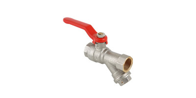 Кран кульовий Valtec з вбудованим фільтром вн-вн 1/2" Combi VT.292.N.04 Кран кульовий Valtec з вбудованим фільтром вн-вн 1/2" Combi VT.292.N.04